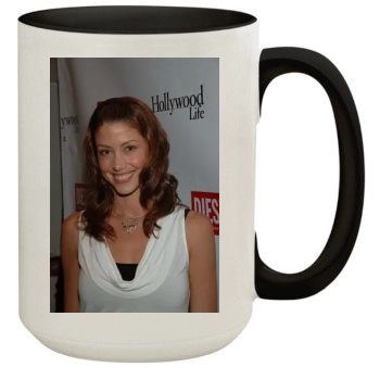 Shannon Elizabeth 15oz Colored Inner & Handle Mug