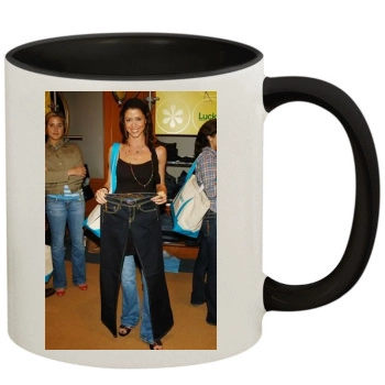 Shannon Elizabeth 11oz Colored Inner & Handle Mug