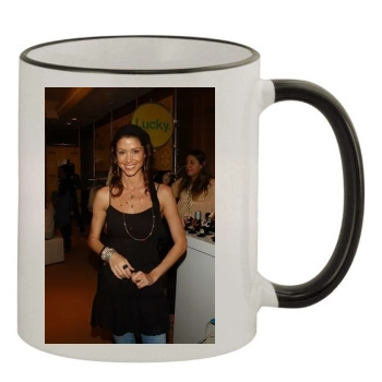 Shannon Elizabeth 11oz Colored Rim & Handle Mug