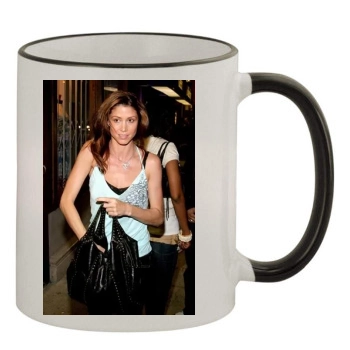 Shannon Elizabeth 11oz Colored Rim & Handle Mug