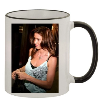 Shannon Elizabeth 11oz Colored Rim & Handle Mug