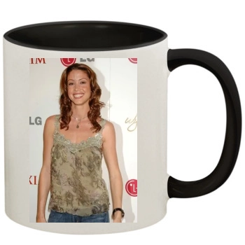 Shannon Elizabeth 11oz Colored Inner & Handle Mug