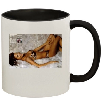 Shannon Elizabeth 11oz Colored Inner & Handle Mug