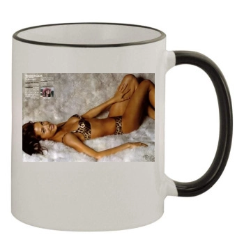 Shannon Elizabeth 11oz Colored Rim & Handle Mug