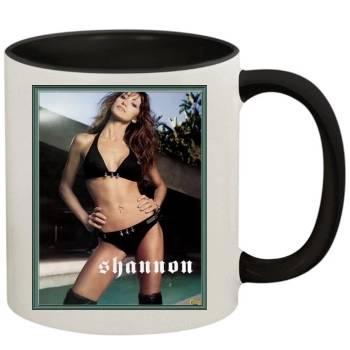 Shannon Elizabeth 11oz Colored Inner & Handle Mug