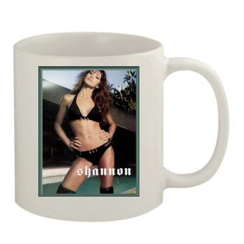 Shannon Elizabeth 11oz White Mug