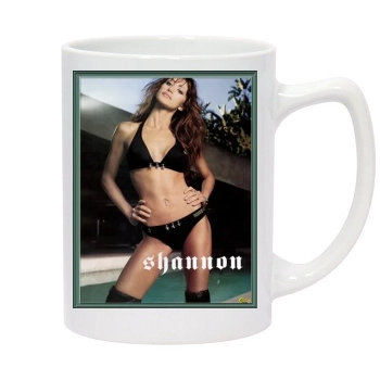 Shannon Elizabeth 14oz White Statesman Mug