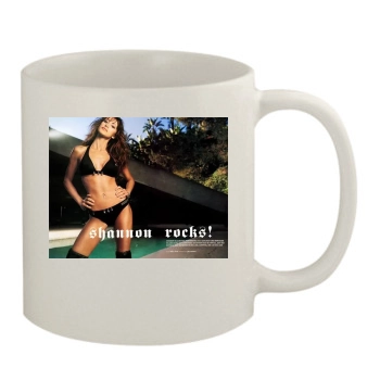 Shannon Elizabeth 11oz White Mug