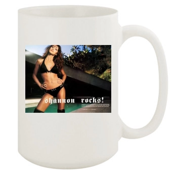 Shannon Elizabeth 15oz White Mug