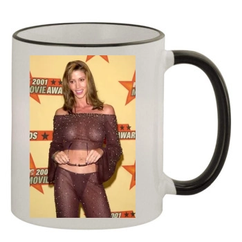 Shannon Elizabeth 11oz Colored Rim & Handle Mug