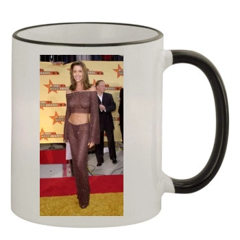 Shannon Elizabeth 11oz Colored Rim & Handle Mug