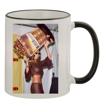 Shannon Elizabeth 11oz Colored Rim & Handle Mug