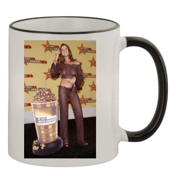 Shannon Elizabeth 11oz Colored Rim & Handle Mug