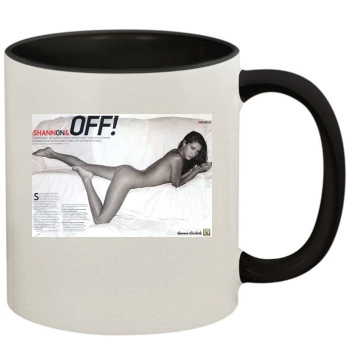 Shannon Elizabeth 11oz Colored Inner & Handle Mug