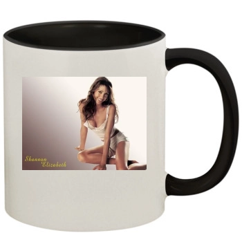 Shannon Elizabeth 11oz Colored Inner & Handle Mug