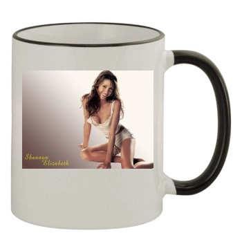 Shannon Elizabeth 11oz Colored Rim & Handle Mug