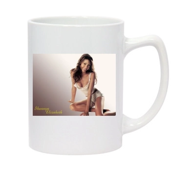 Shannon Elizabeth 14oz White Statesman Mug