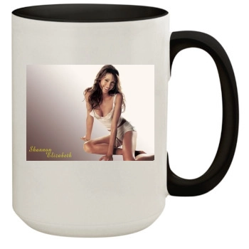 Shannon Elizabeth 15oz Colored Inner & Handle Mug