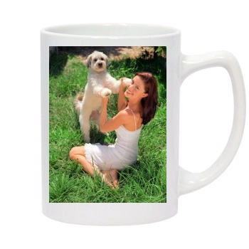 Shannon Elizabeth 14oz White Statesman Mug