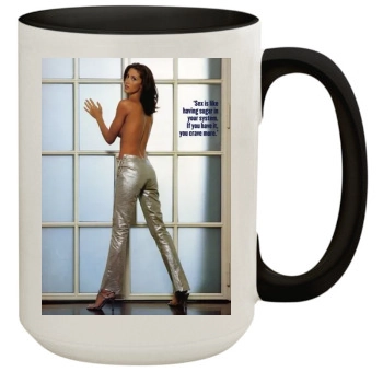 Shannon Elizabeth 15oz Colored Inner & Handle Mug