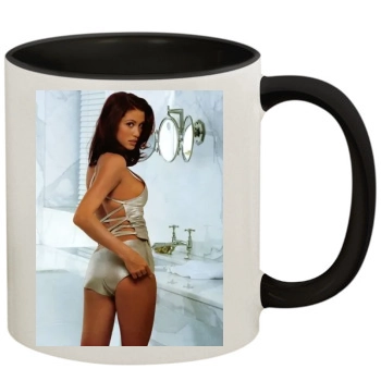 Shannon Elizabeth 11oz Colored Inner & Handle Mug