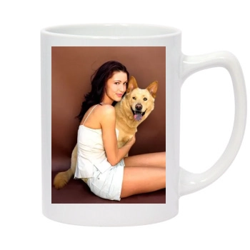 Shannon Elizabeth 14oz White Statesman Mug