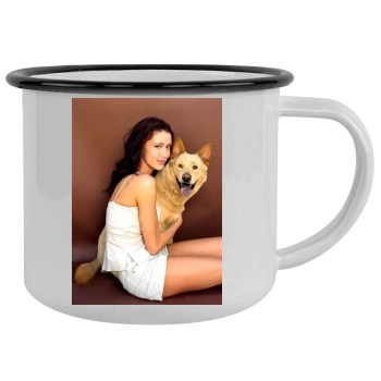 Shannon Elizabeth Camping Mug