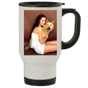 Shannon Elizabeth Stainless Steel Travel Mug