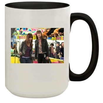 Shannon Elizabeth 15oz Colored Inner & Handle Mug