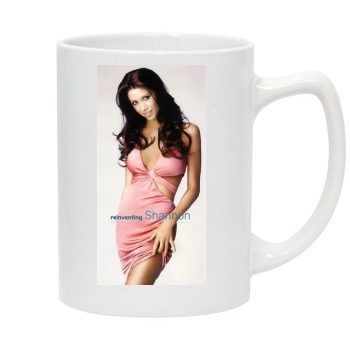 Shannon Elizabeth 14oz White Statesman Mug