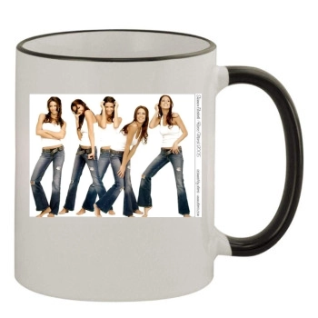 Shannon Elizabeth 11oz Colored Rim & Handle Mug