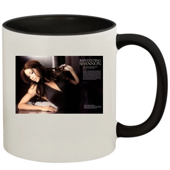 Shannon Elizabeth 11oz Colored Inner & Handle Mug