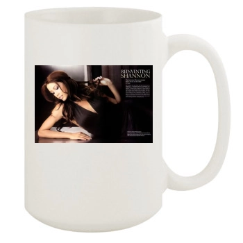 Shannon Elizabeth 15oz White Mug