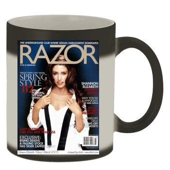 Shannon Elizabeth Color Changing Mug