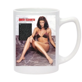 Shannon Elizabeth 14oz White Statesman Mug