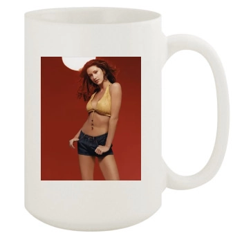 Shannon Elizabeth 15oz White Mug