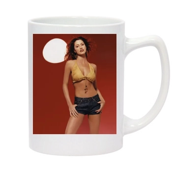 Shannon Elizabeth 14oz White Statesman Mug