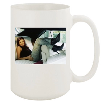 Shannon Elizabeth 15oz White Mug