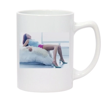 Shannon Elizabeth 14oz White Statesman Mug