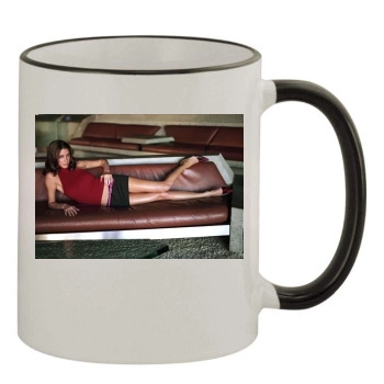 Shannon Elizabeth 11oz Colored Rim & Handle Mug