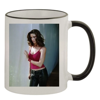 Shannon Elizabeth 11oz Colored Rim & Handle Mug