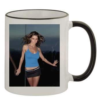 Shannon Elizabeth 11oz Colored Rim & Handle Mug