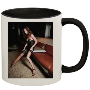 Shannon Elizabeth 11oz Colored Inner & Handle Mug