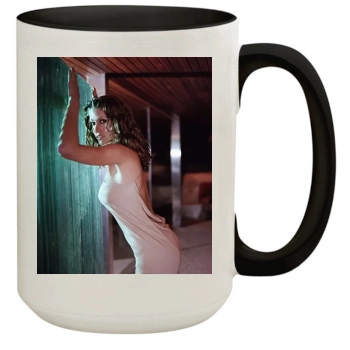 Shannon Elizabeth 15oz Colored Inner & Handle Mug