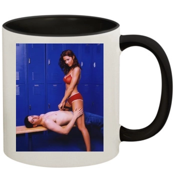 Shannon Elizabeth 11oz Colored Inner & Handle Mug