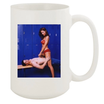 Shannon Elizabeth 15oz White Mug