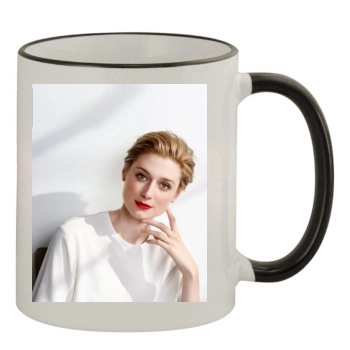 Elizabeth Debicki 11oz Colored Rim & Handle Mug