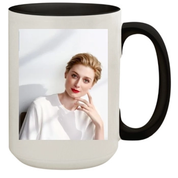 Elizabeth Debicki 15oz Colored Inner & Handle Mug