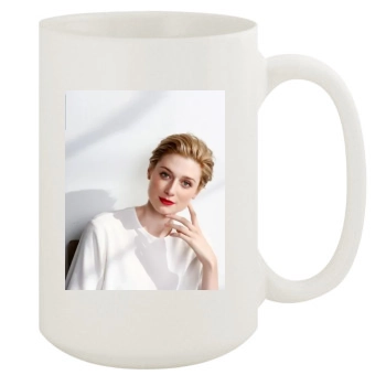 Elizabeth Debicki 15oz White Mug