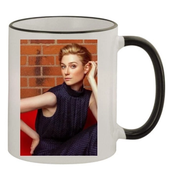 Elizabeth Debicki 11oz Colored Rim & Handle Mug